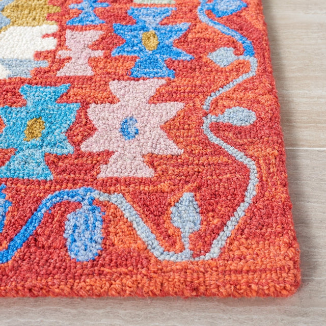 Safavieh Aspen Apn409Q Red/Ivory Rug.