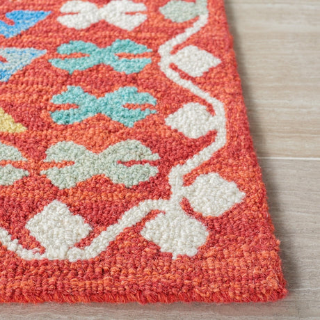 Safavieh Aspen Apn414Q Red/Blue Rug.
