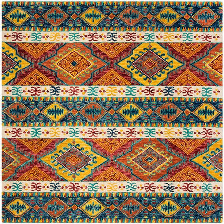 Safavieh Aspen Apn502A Navy / Ivory Rugs.