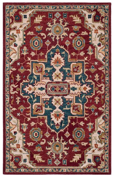 Safavieh Aspen Apn507A Red / Blue Rugs.