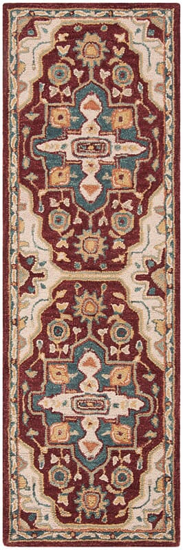 Safavieh Aspen Apn507A Red / Blue Rugs.