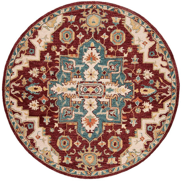 Safavieh Aspen Apn507A Red / Blue Rugs.