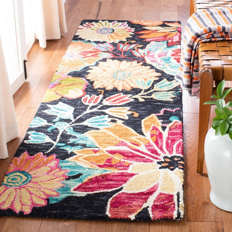 Safavieh Aspen Apn520H Charcoal/Blue Rug.