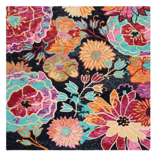 Safavieh Aspen Apn520H Charcoal/Blue Rug.