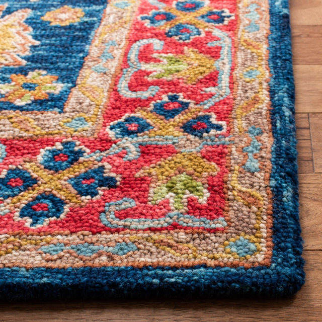 Safavieh Aspen Apn523Q Red/Blue Rug.
