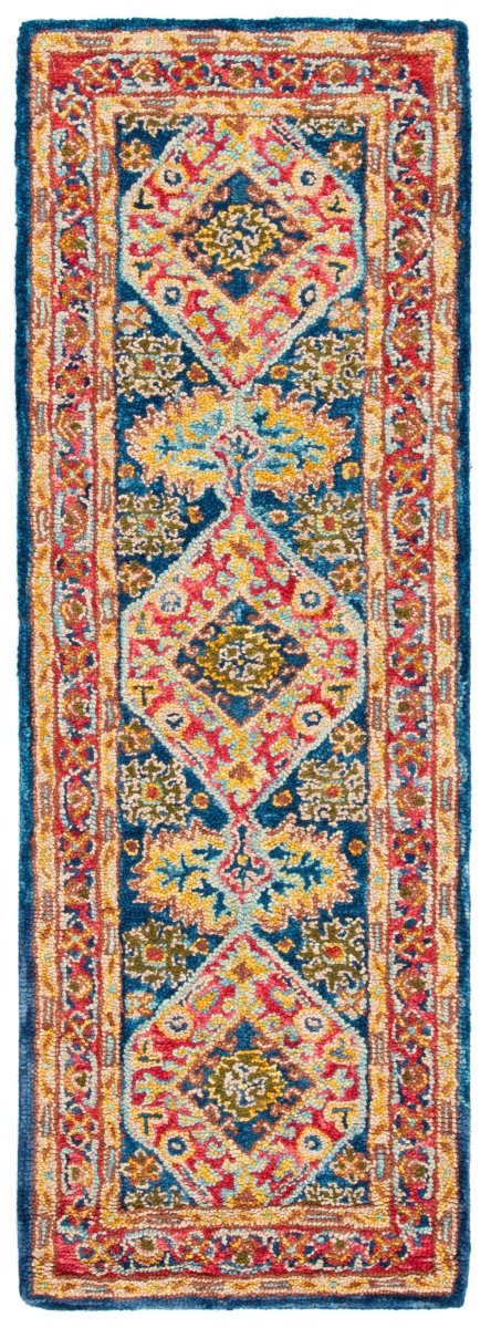 Safavieh Aspen Apn523Q Red/Blue Rug.