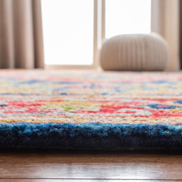 Safavieh Aspen Apn523Q Red/Blue Rug.