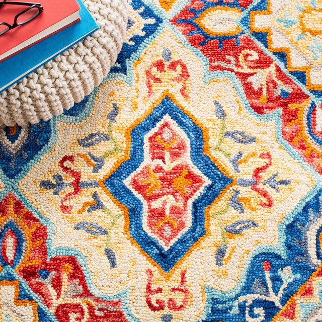 Safavieh Aspen Apn526M Blue/Rust Rugs.