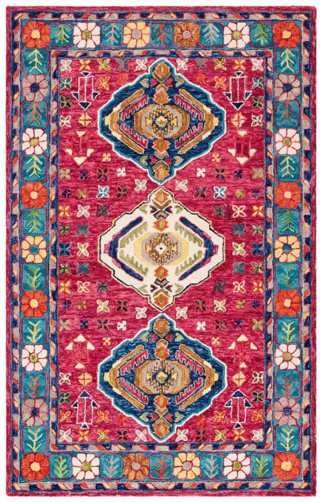Safavieh Aspen Apn527Q Red/Blue Rugs.