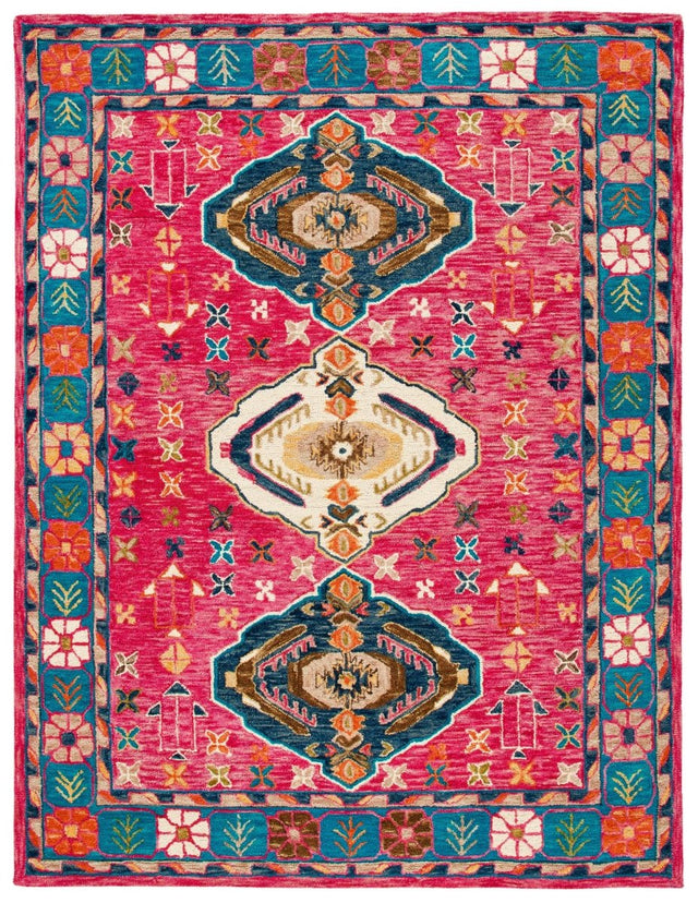 Safavieh Aspen Apn527Q Red/Blue Rugs.