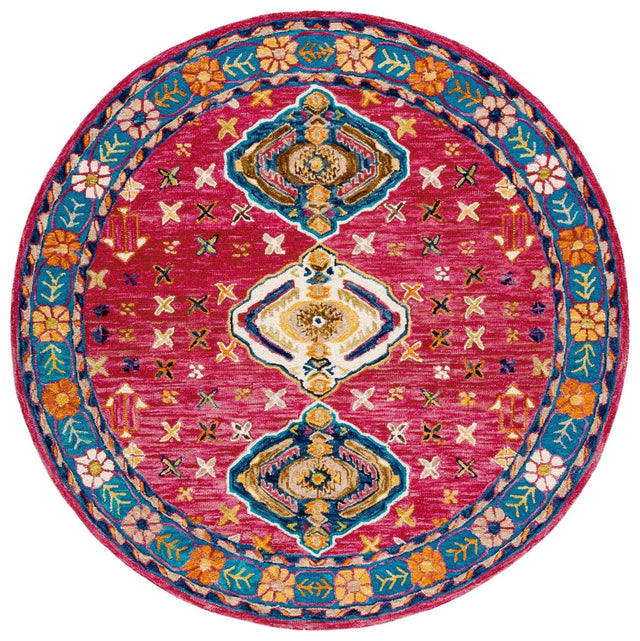 Safavieh Aspen Apn527Q Red/Blue Rugs.