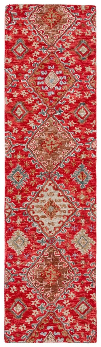 Safavieh Aspen Apn529Q Red/Gold Rugs.