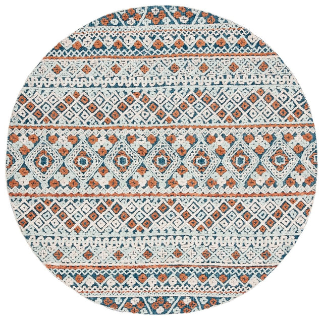Safavieh Aspen Apn530M Blue/Orange Rugs.