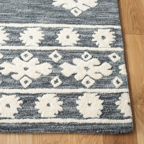 Safavieh Aspen Apn550F Dark Grey/Ivory Rugs.