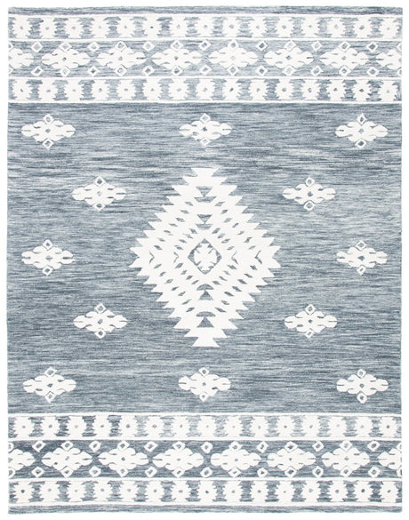 Safavieh Aspen Apn550F Dark Grey/Ivory Rugs.