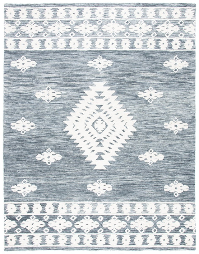 Safavieh Aspen Apn550F Dark Grey/Ivory Rugs.