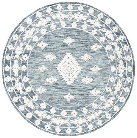 Safavieh Aspen Apn550F Dark Grey/Ivory Rugs.
