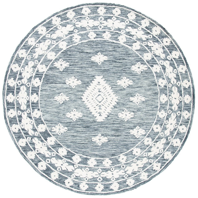 Safavieh Aspen Apn550F Dark Grey/Ivory Rugs.