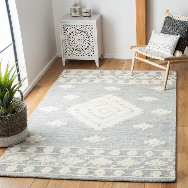 Safavieh Aspen Apn550H Light Grey/Ivory Rugs.