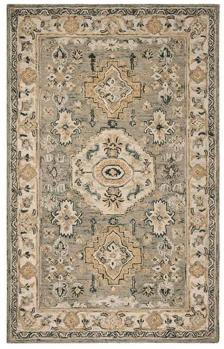 Safavieh Aspen Apn601W Moss / Ivory Rugs.