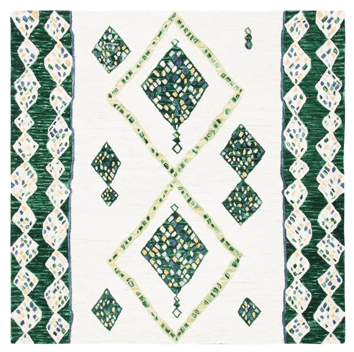 Safavieh Aspen Apn702Y Green/Ivory Rugs.