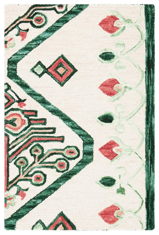 Safavieh Aspen Apn703B Ivory/Green Rugs.