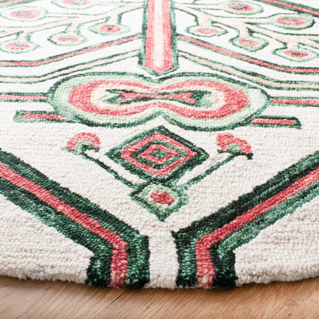 Safavieh Aspen Apn703B Ivory/Green Rugs.