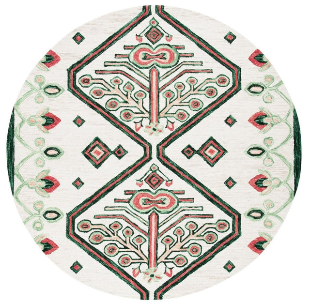 Safavieh Aspen Apn703B Ivory/Green Rugs.
