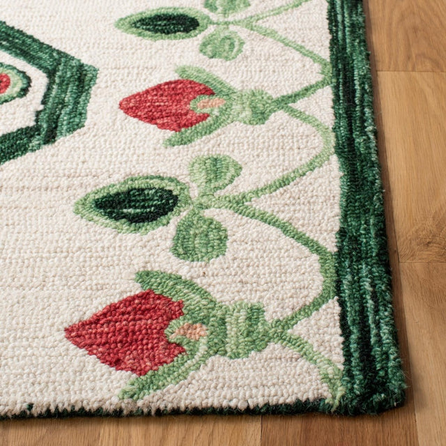 Safavieh Aspen Apn703B Ivory/Green Rugs.