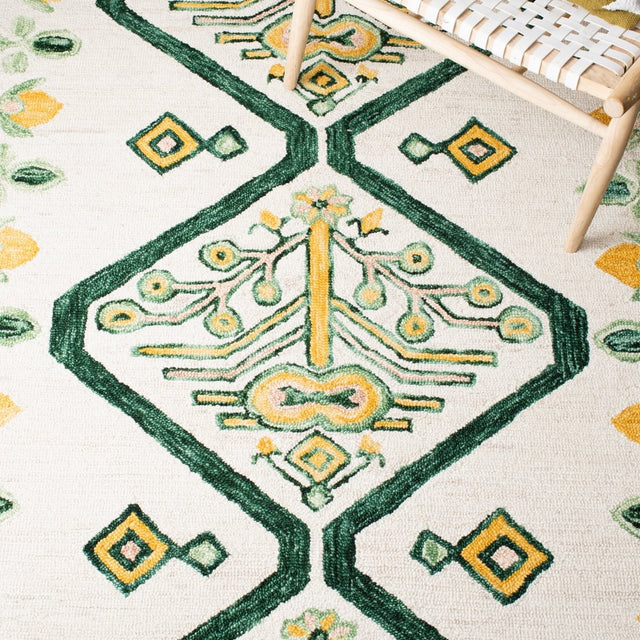 Safavieh Aspen Apn703C Ivory/Yellow Rugs.