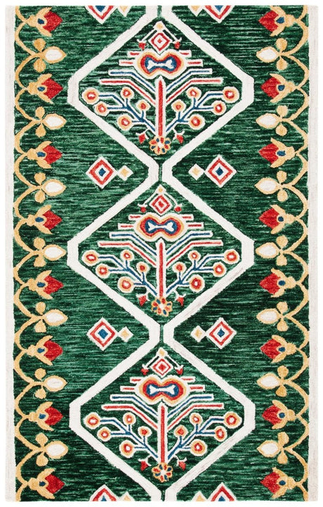 Safavieh Aspen Apn703Y Green/Ivory Rugs.