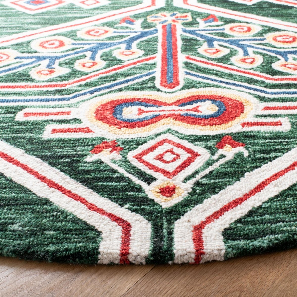Safavieh Aspen Apn703Y Green/Ivory Rugs.