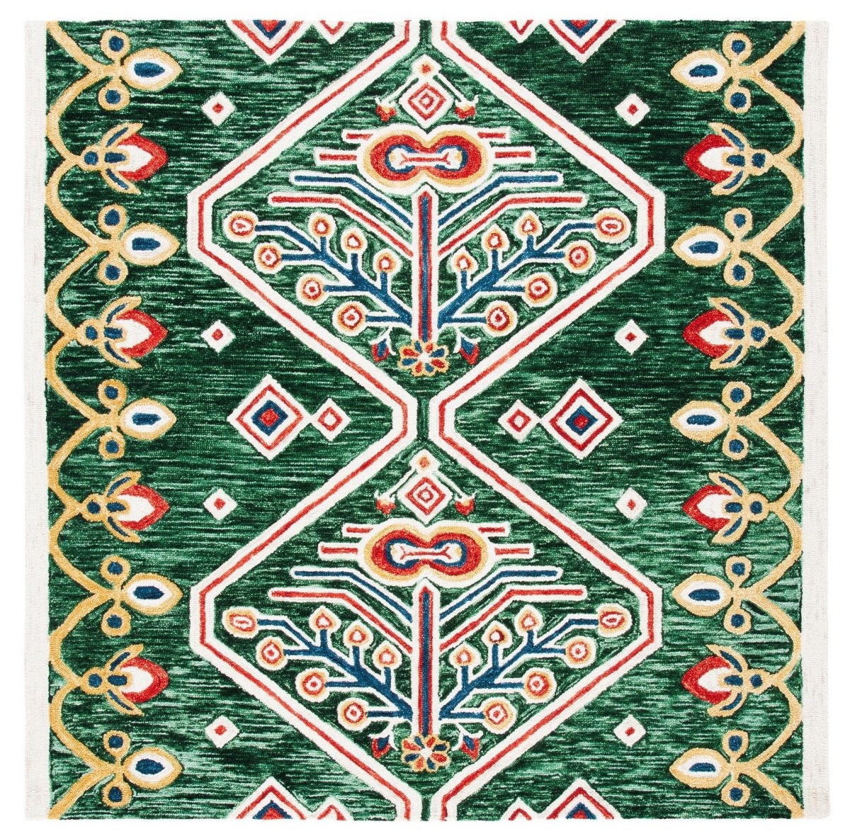 Safavieh Aspen Apn703Y Green/Ivory Rugs.