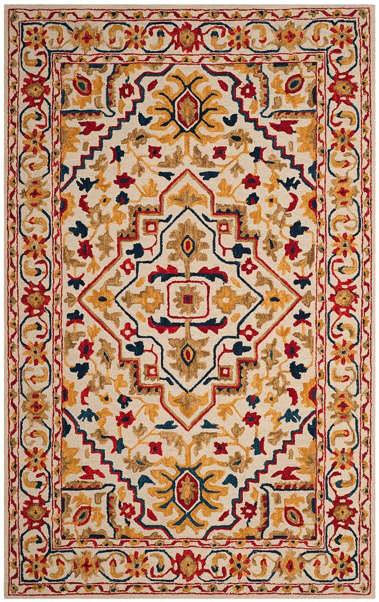 Safavieh Aspen Apn705A Ivory / Multi Rugs.