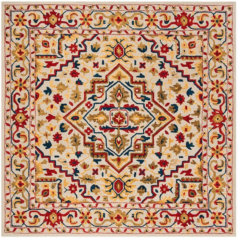 Safavieh Aspen Apn705A Ivory / Multi Rugs.