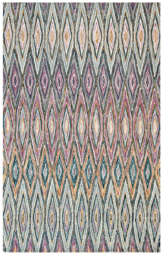 Safavieh Aspen Apn805M Blue/Pink Rugs.