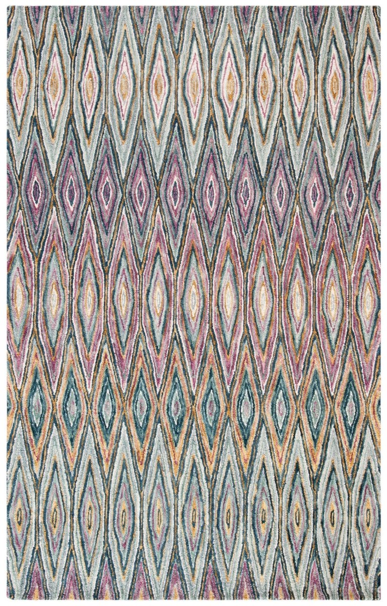 Safavieh Aspen Apn805M Blue/Pink Rugs.