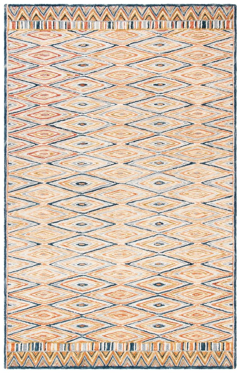 Safavieh Aspen Apn808D Gold/Rust Rug.