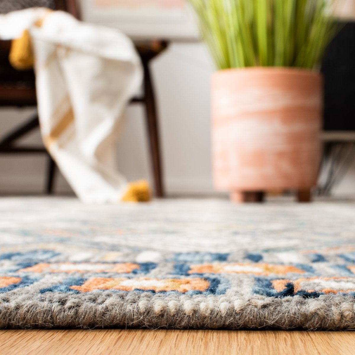 Safavieh Aspen Apn810Y Green/Gold Rug.