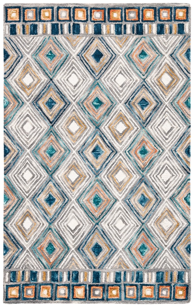 Safavieh Aspen Apn810Y Green/Gold Rug.