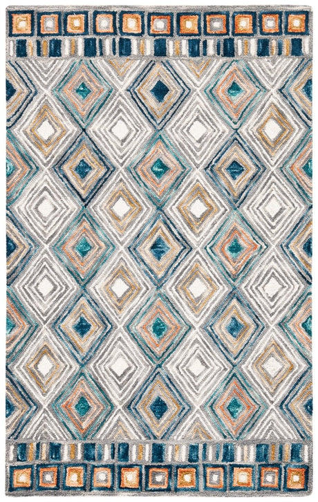 Safavieh Aspen Apn810Y Green/Gold Rug.