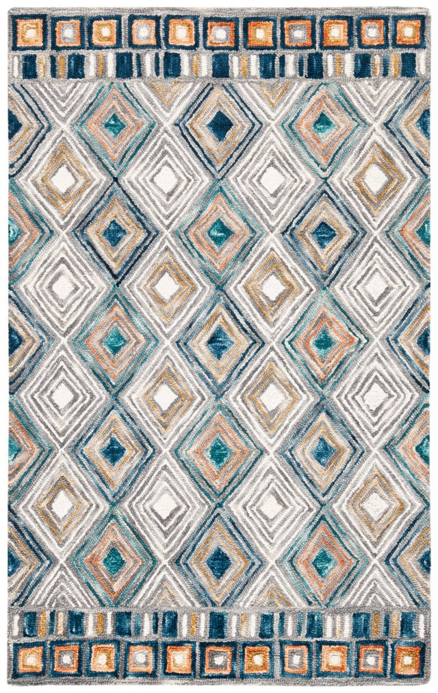Safavieh Aspen Apn810Y Green/Gold Rug.