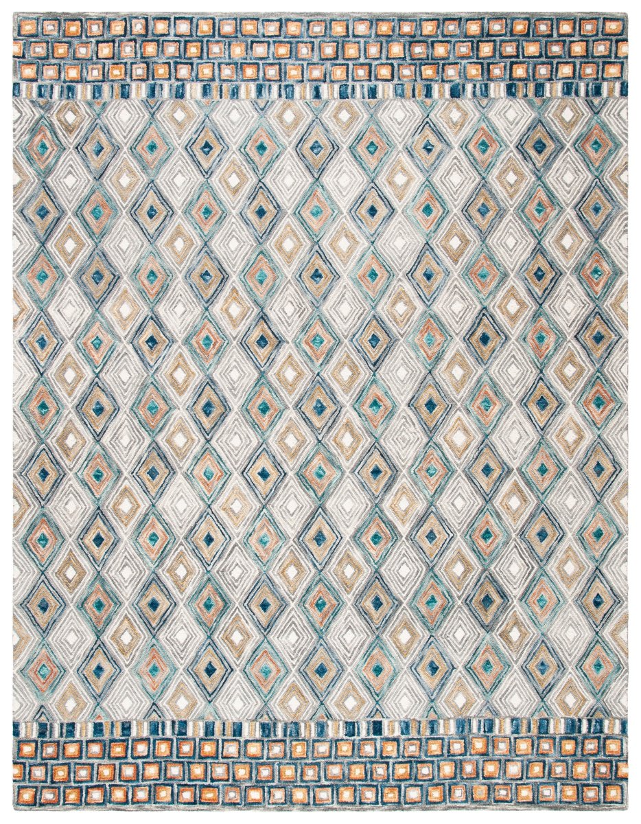 Safavieh Aspen Apn810Y Green/Gold Rug.