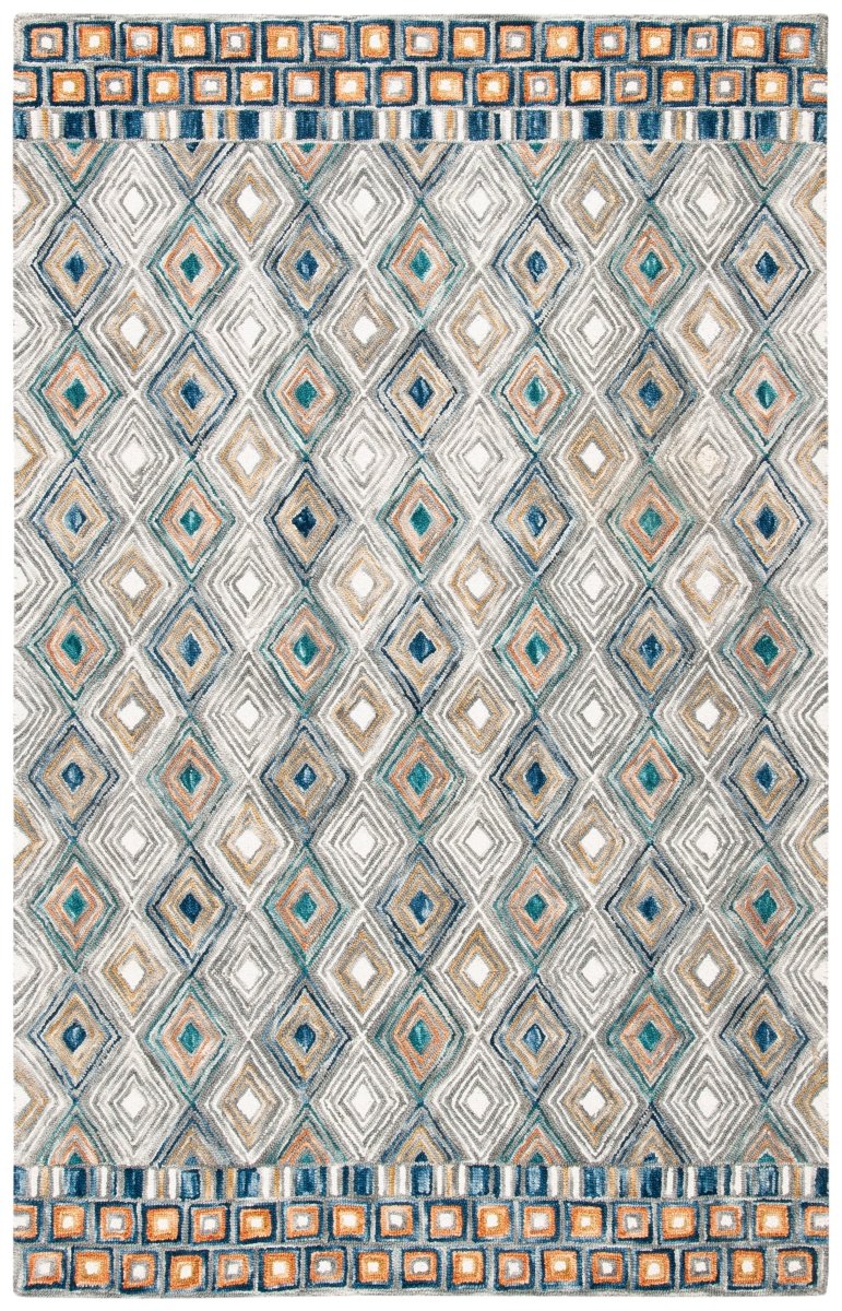 Safavieh Aspen Apn810Y Green/Gold Rug.