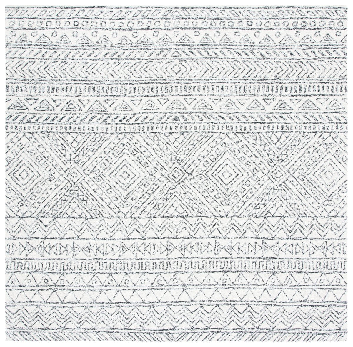 Safavieh Aspen Apn821A Ivory/Black Rug.