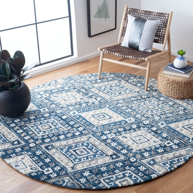 Safavieh Aspen Apn825F Grey/Ivory Rugs.