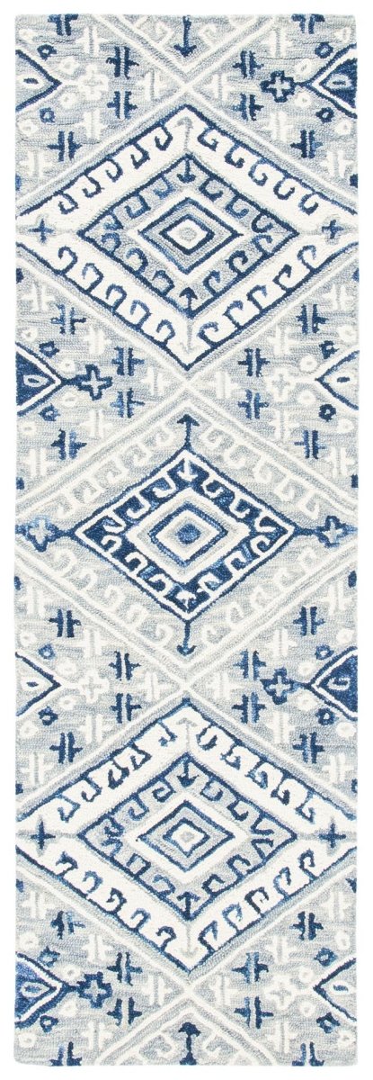 Safavieh Aspen Apn826F Grey/Navy Rugs.
