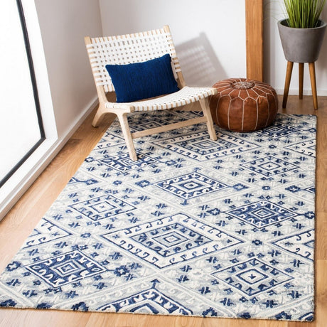 Safavieh Aspen Apn826F Grey/Navy Rugs.