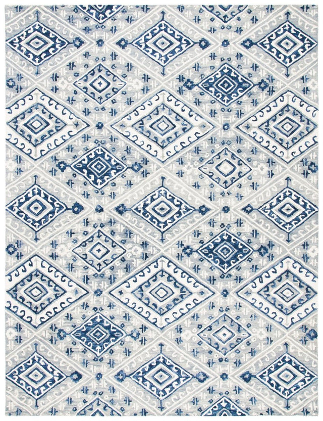 Safavieh Aspen Apn826F Grey/Navy Rugs.