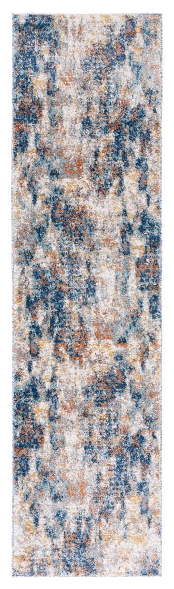 Safavieh Aston Asn704M Navy/Gold Rugs.